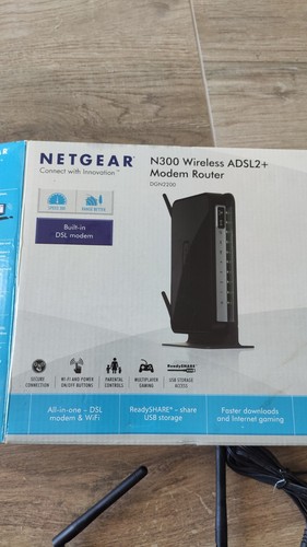 Netgear dgn2200 modem - netgear,
