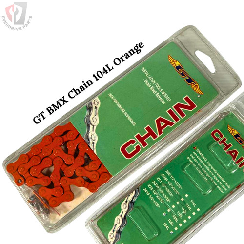 Catena bmx 104l arancione - catena, gt