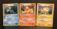 Vaporeon Flareon Jolteon Holo