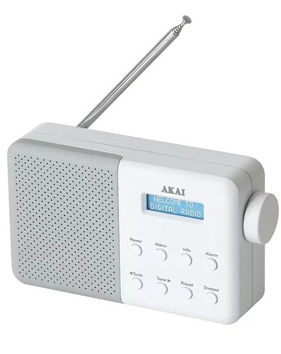 Radio dab portatile akai - portatile,
