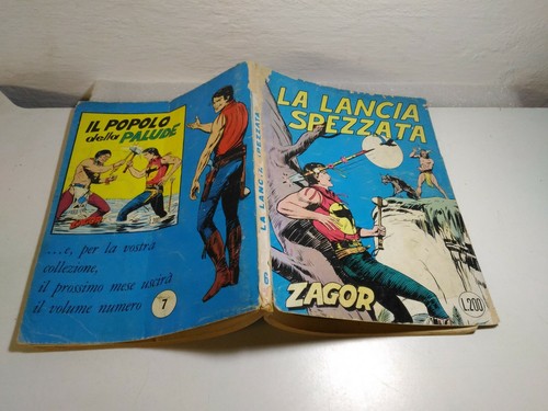 Zagor scritta rossa 6 buono - zagor, n.