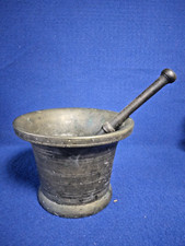 ANTICO MORTAIO IN BRONZO COMPLETO DI PESTELLO