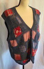 Gilet patchwork vintage