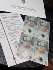 Romania BLOCCO NON TAGLIATO 4