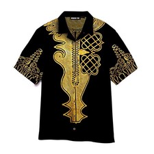 Costume dashiki dorato