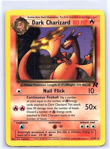 Dark charizard team - dark,