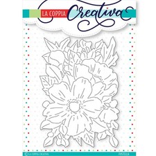 Fustelle metalliche Sfondo con Fiori per Big Shot Sizzix
