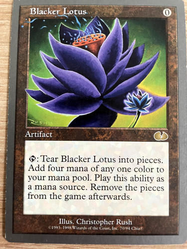 Blacker lotus ex - (unlued),