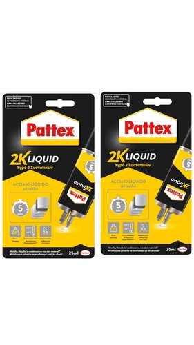 Pattex acciaio liquido due - acciaio, liquido-