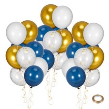 Palloncini Confetti Blu Marino