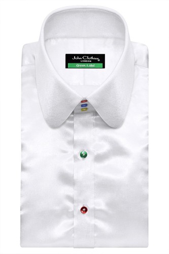 Camicia uomo retrò sera collo