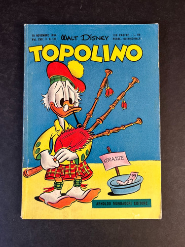 Topolino libretto originale - topolino,