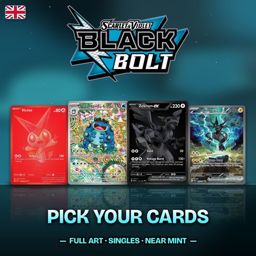 Carte pokemon black bolt blk - pokemon,