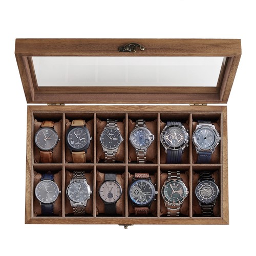 Scatola porta orologi 12 - scatola,