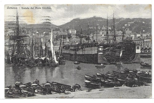 Genova veduta - -,