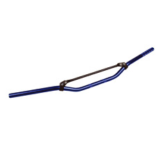 Manubrio in alluminio Moto Cross medio alto blu 22 mm TRW LUCAS con ABE MCL154B MCL.154.B