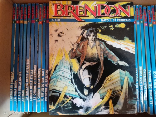 Lotto serie fumetti brendon - serie,