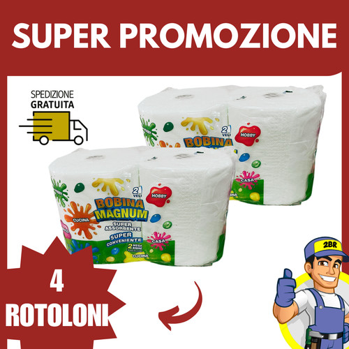 Rotoloni rotoli carta 3200 - 4,