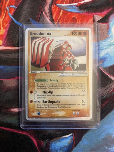 Groudon 038 nintendo black - ex,