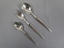 Christofle Paris - posate - 3 pezzi - design: scala effettiva Tapio - modello / duo