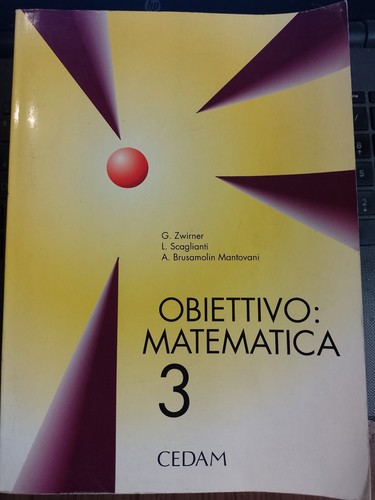 Obiettivo matematica vol - matematica, vol.3