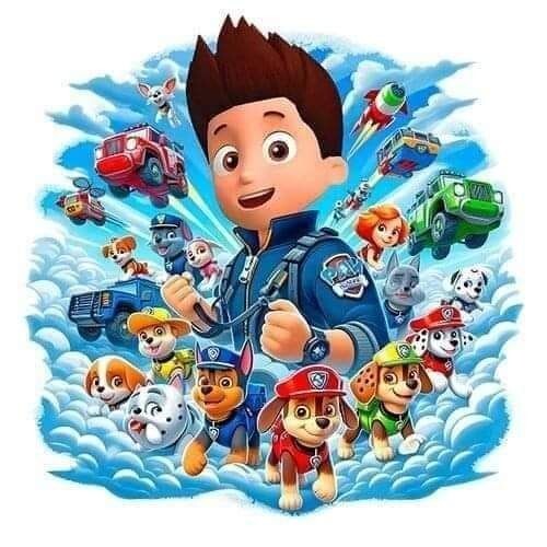 Paw patrol commestibile festa - commestibile,