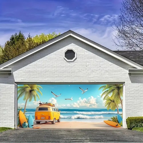 Striscione spiaggia tropicale
