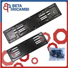 Kit portatarga auto anteriore - kit,