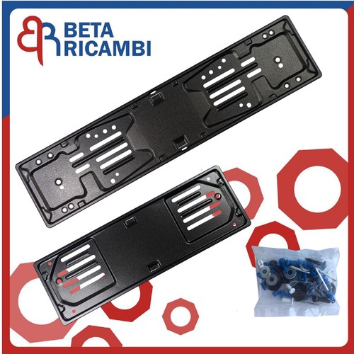 Kit portatarga auto anteriore - portatarga,