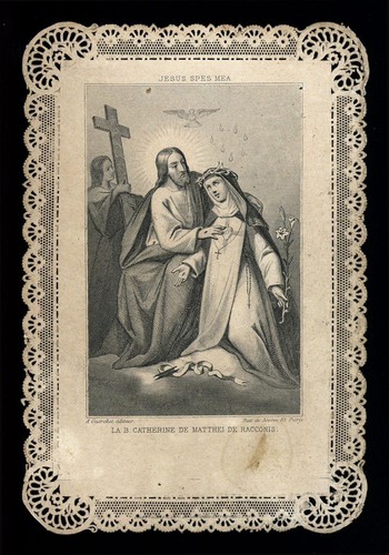 Santino merlettato holy - santino, merlettato-holy