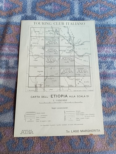 Carta touring club italiano - touring,