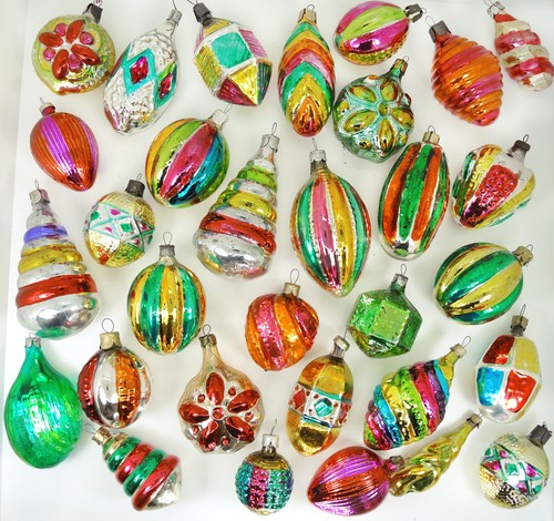Ornamenti natalizi mercurio - ornamenti,