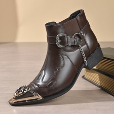 Stivali cowboy uomo punta - cowboy,