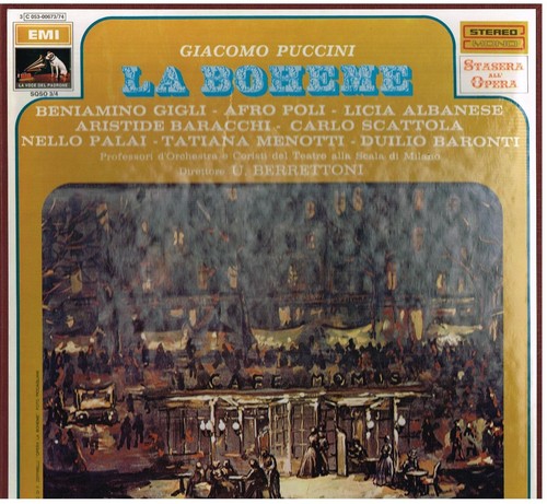 Puccini boheme - la,