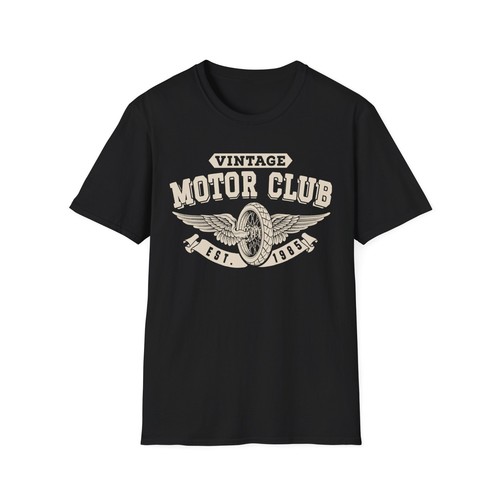 Shirt vintage motor club - t-shirt,