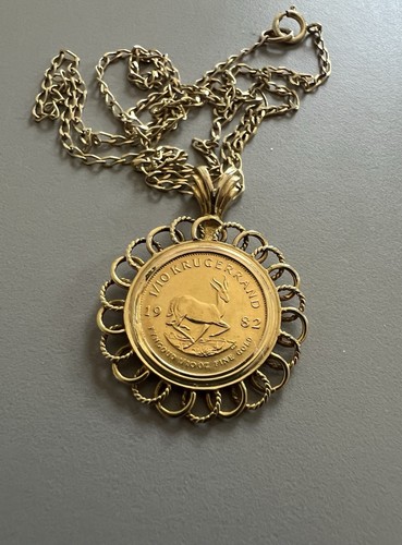 Collana con ciondolo oro - ciondolo, in