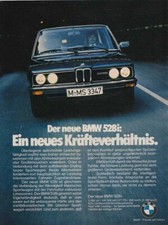BMW 528i (E12) - Pubblicità