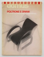 Poltrone e divani, 100 oggetti + listino prezzi. Quaderni di Domus, 1984