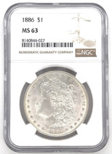 1886 $1 Dollaro Morgan Degli