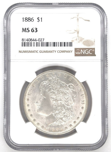 1886 dollaro morgan degli - dollaro,