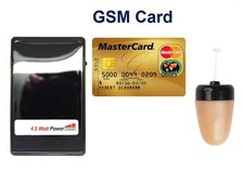 GSM SIM Card Auricolare Spia