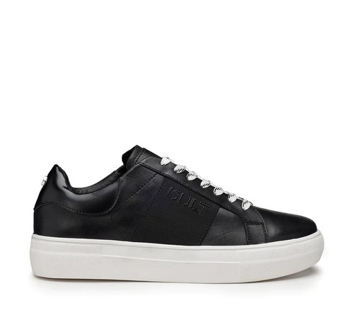 Cult sneaker nera - sneaker, pelle