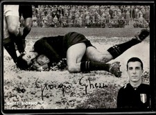 Cartolina calcio calciatore