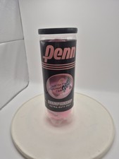 Palline da tennis ufficiali Penn Championship #6 vintage mai aperte. 3 palline rosa