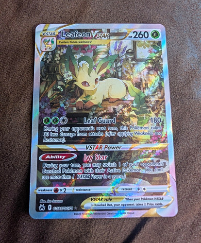 Pokémon tcg leafeon vstar - leafeon,