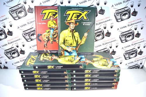 Lotto fumetti tex cartonati - lotto, 13