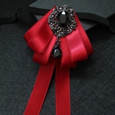 Uomo Pre-legato Strass Collo