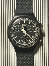 Swatch chrono scb100 - swatch, scb100-black