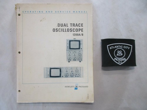 1200a oscilloscopio dual - hp, 1200a/b