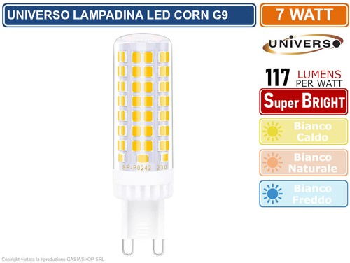 Mini lampadina corn - lampadina, tubolare